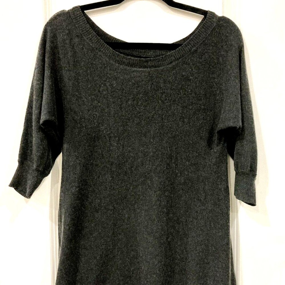 Alice + Olivia Base Cotton Cashmere Blend Pullover Sweater - Size Small